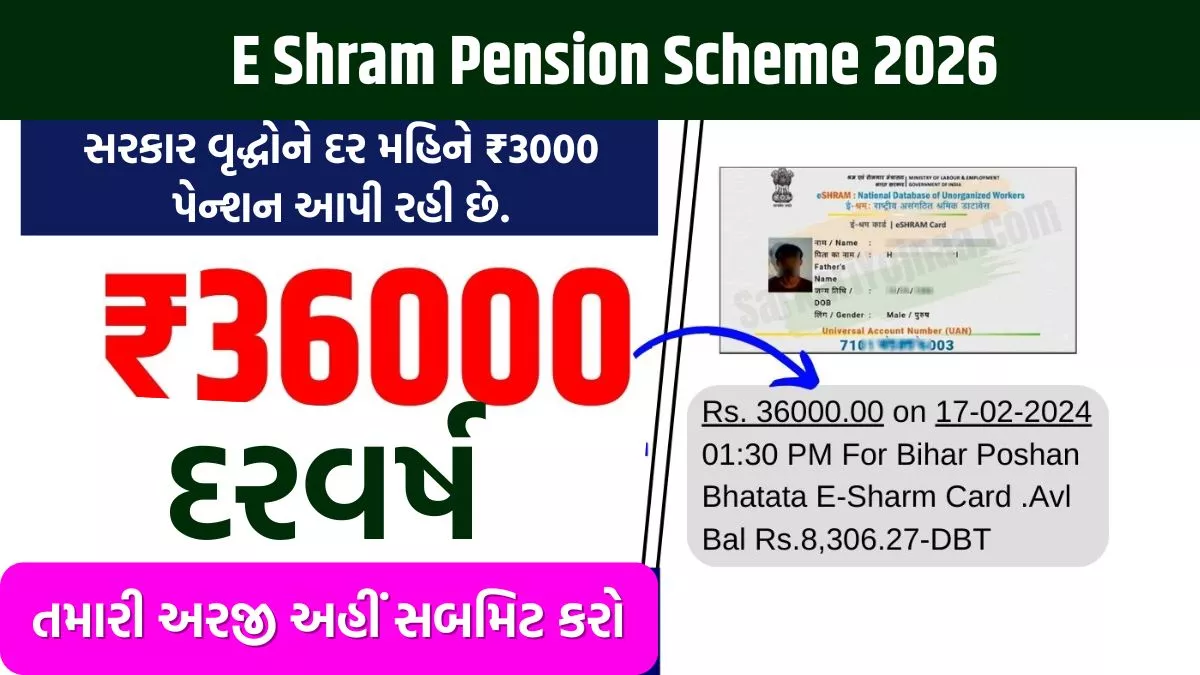 E Shram Pension Scheme